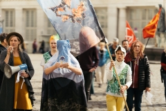 Cantus Klima | Performance mit XR Extinction Rebellion | Freyung Wien | Foto: Tom Poe 2022